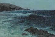 Lionel Walden Hawaiian Coastline Spain oil painting artist